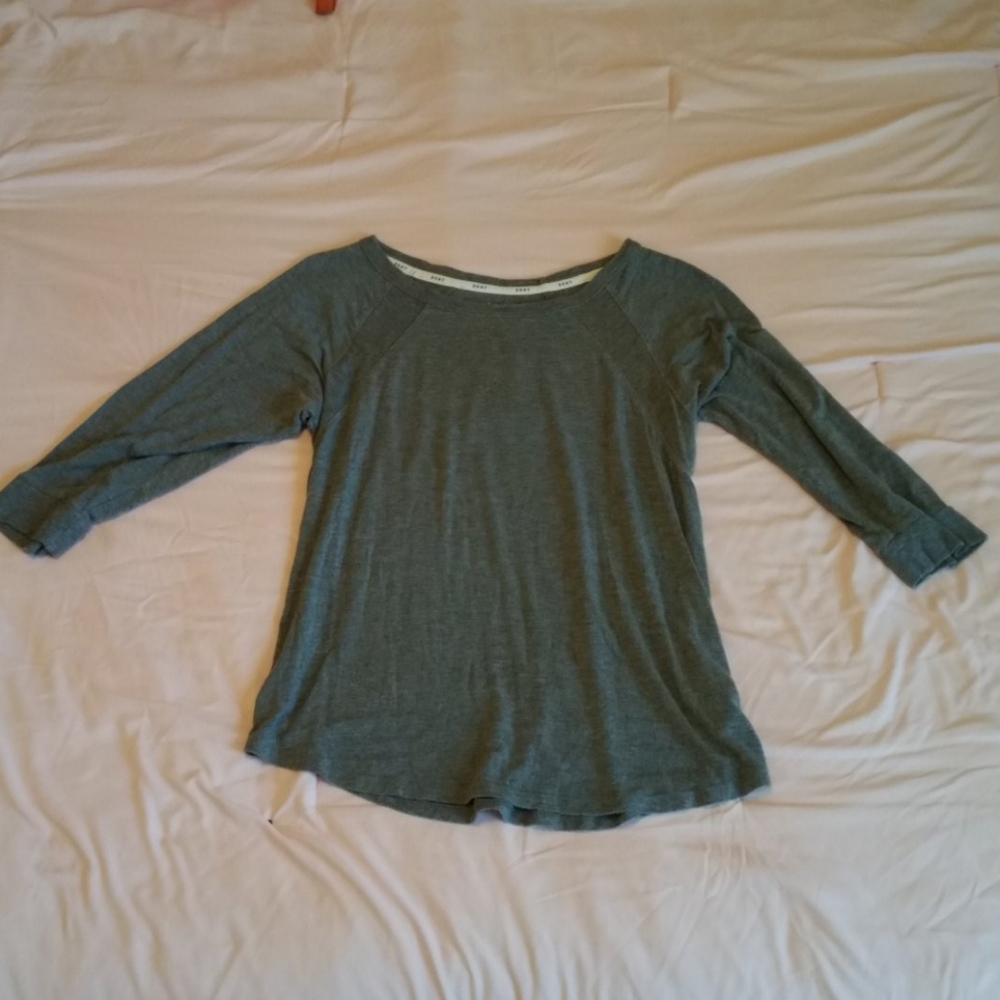 DKNY grey top